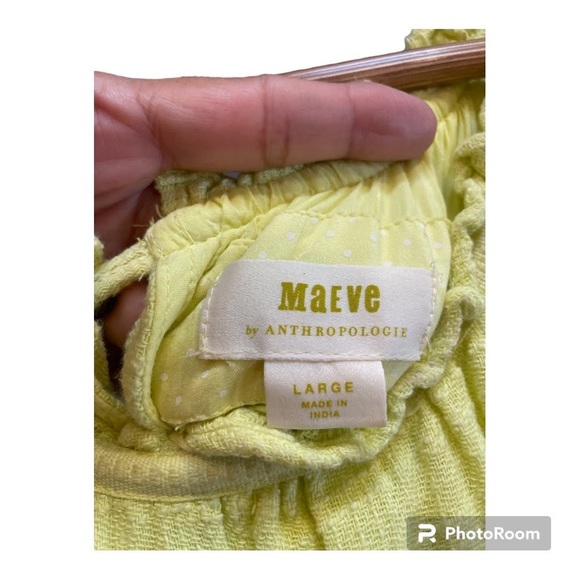 Anthropologie Maeve Selah High-Low Maxi Dress, Size L - Picture 3 of 9